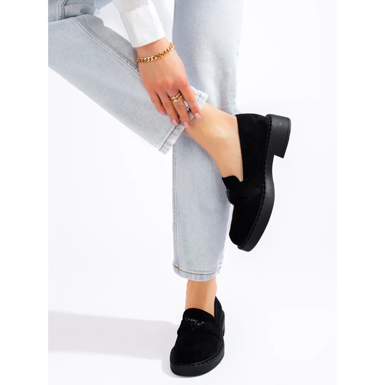 W. Potocki Naisten mustat mokkahousut Potockilta 2