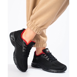 Naisten urheilukengät mustat DK 2