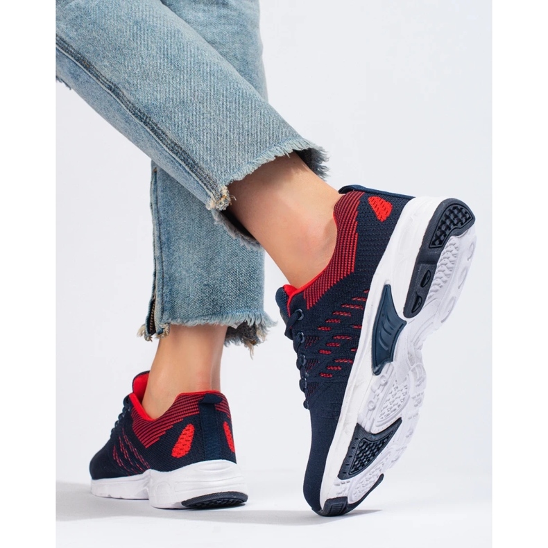 Naisten laivastonsiniset DK-urheilukengät sininen 1