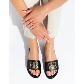 Klassiset naisten mustat Shelovet-tossut 2