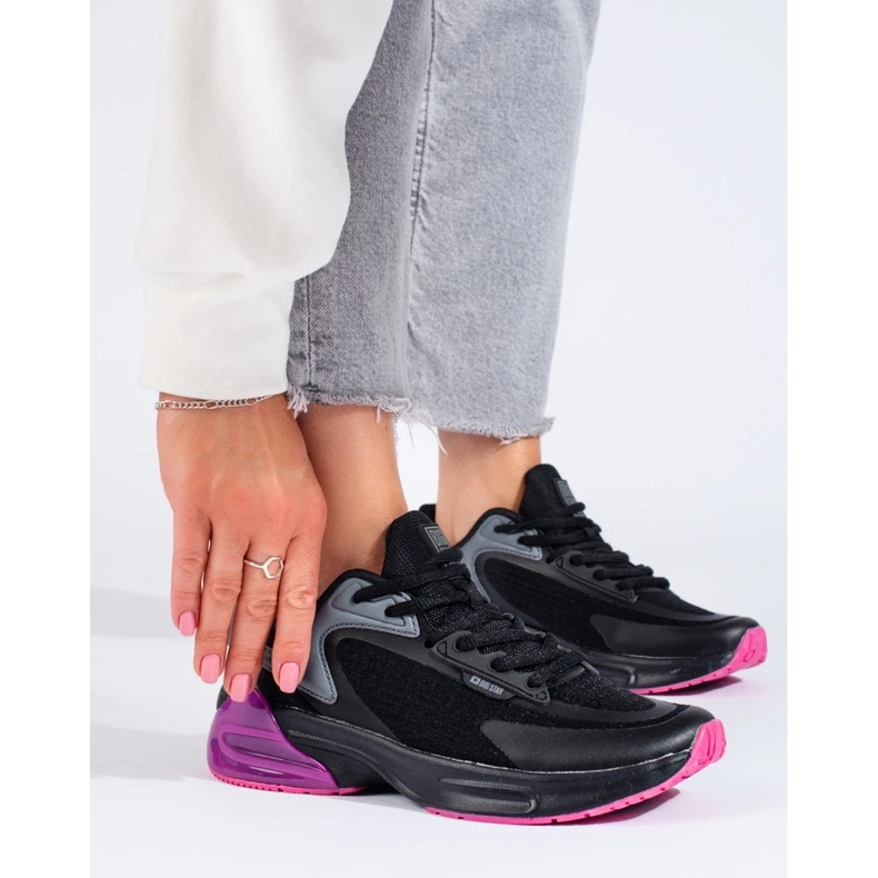 Naisten mustat urheilukengät Big Star LL274335 2