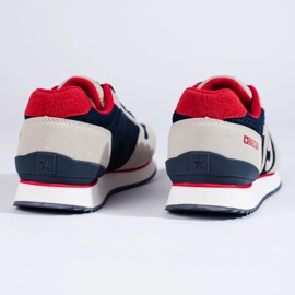 Miesten urheilukengät LL174256 Big Star tummansininen ja beige 1