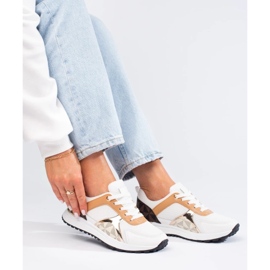 Naisten urheilukengät Shelovet valkoinen monivärinen 1