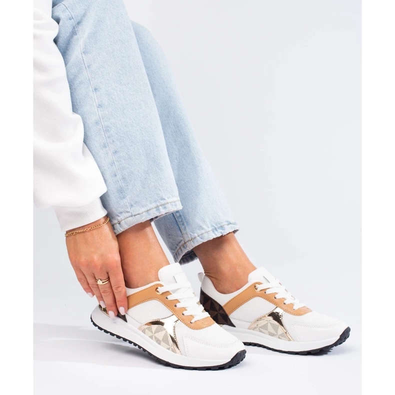 Naisten urheilukengät Shelovet valkoinen monivärinen 1