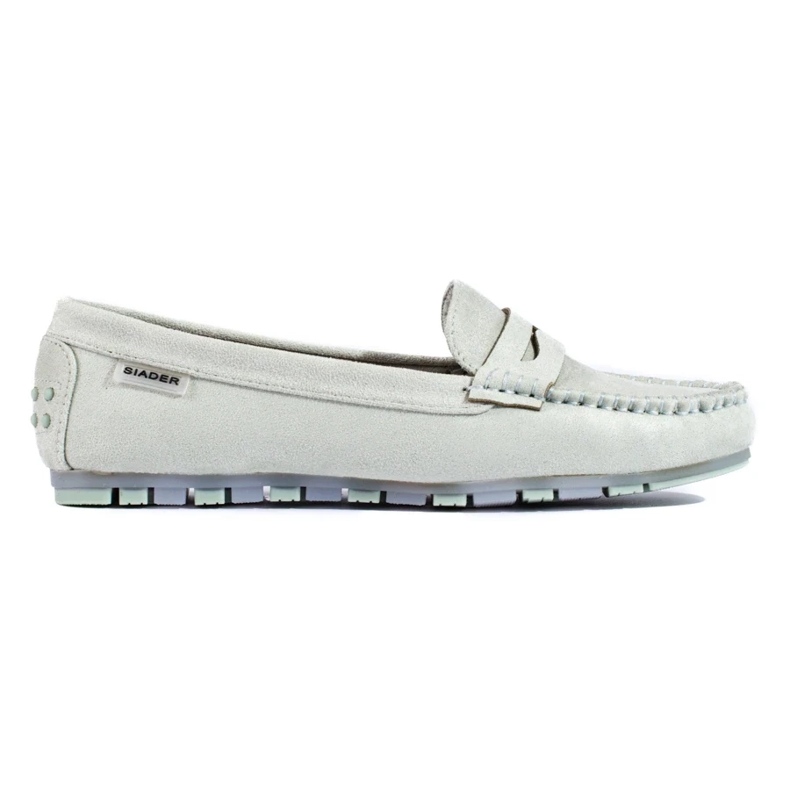 Shelovetin naisten vaaleanvihreät mokkanahkahousut 2