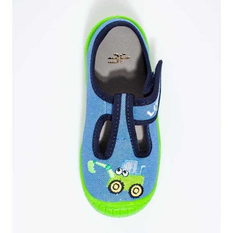 Shelovetin siniset tarranauhalliset kaivinkoneen tossut sininen 1