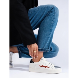 Shelovet naisten valkoiset tennarit valkoinen 2