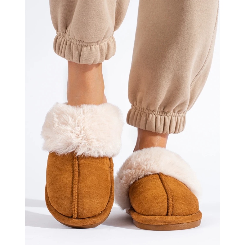 Shelovet naisten kamelitossut ruskea 1