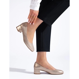 Naisten matalakorkoiset kultapumput kultainen 2