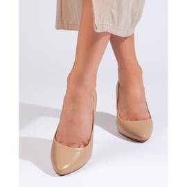 Beiget stilettopumput Sergio Leonelta 2