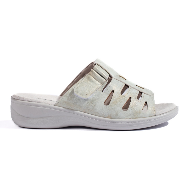 Naisten mukavat harmaat varvastossut 1