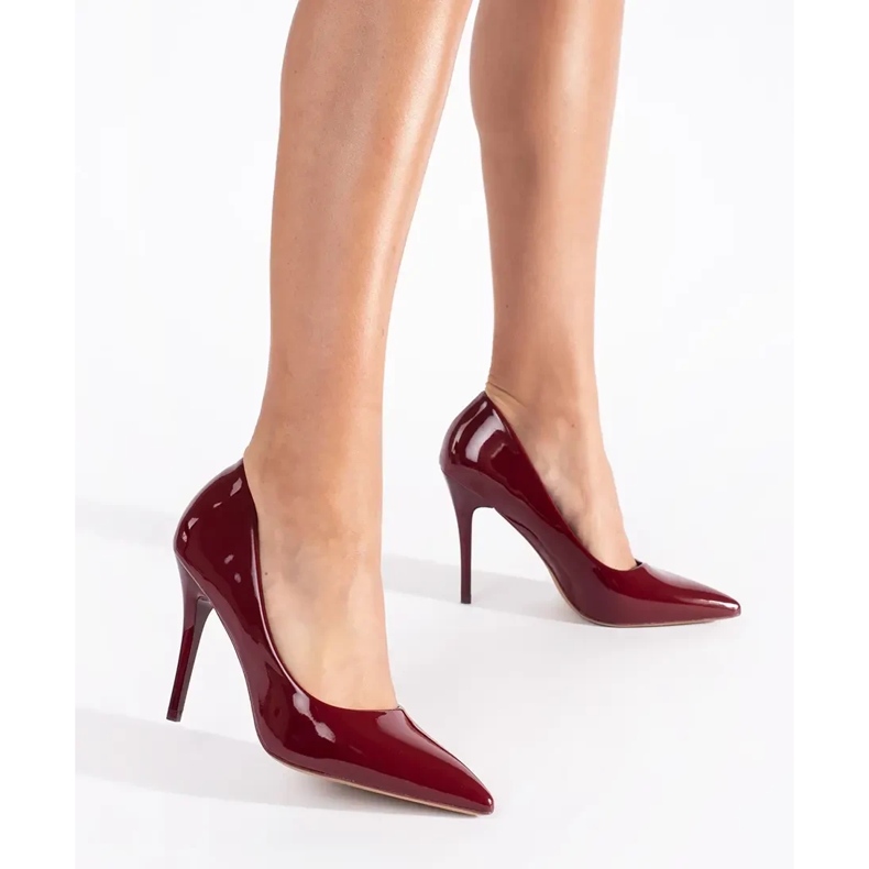 Seastar Klassiset viininpunaiset naisten pumput punainen 1