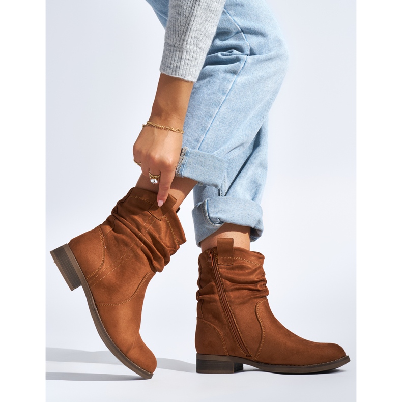 Mokkanahan ruskeat naisten nilkkurit 2