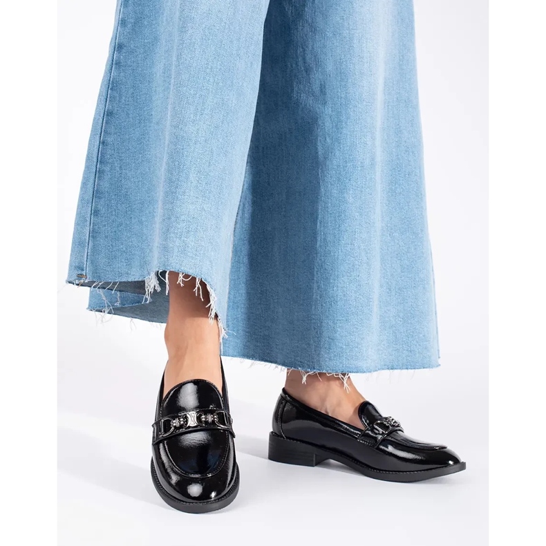 Goodin Lakatut mustat naisten housut 2