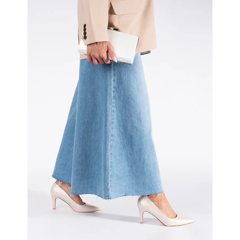 Klassiset, tyylikkäät helmiäispumput beige 2