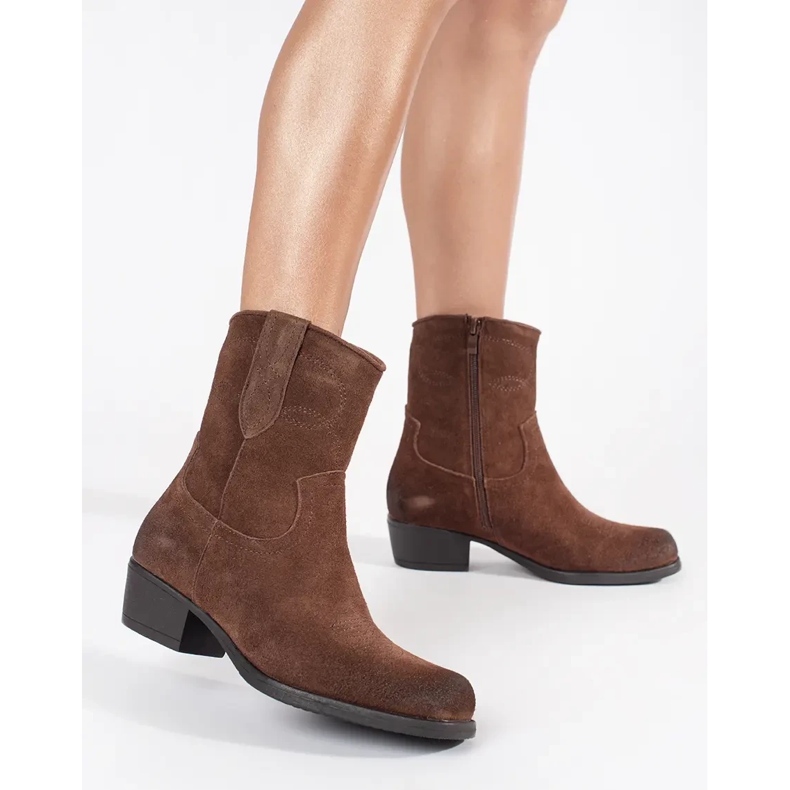 Sergio Leonen ruskeat nahkaiset cowboysaappaat 1