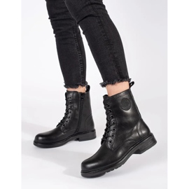 Sergio Leonen mustat naisten laukut luonnollisesta nahasta 2