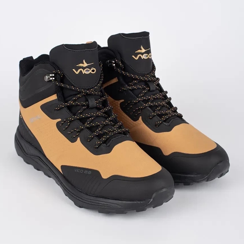 Vico Mustat ja ruskeat korkeat miesten vaelluskengät 1