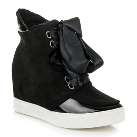 Forever Folie Tennarit nauhalla musta 1