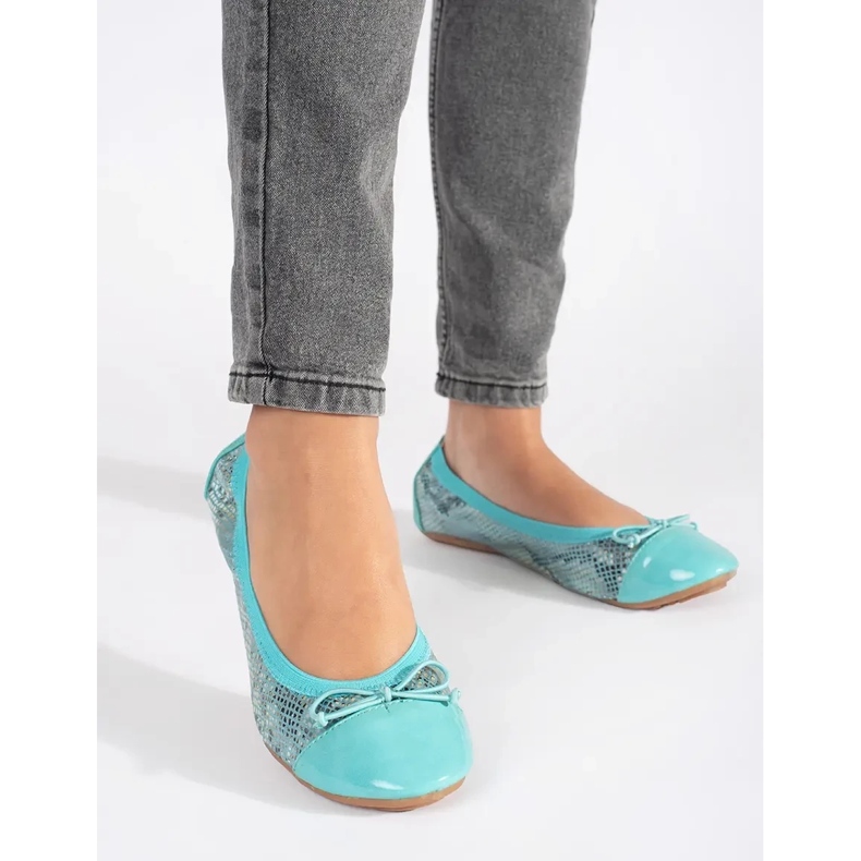 Siniset balettiasut, joissa käärmekuvio ja jousi sininen 2