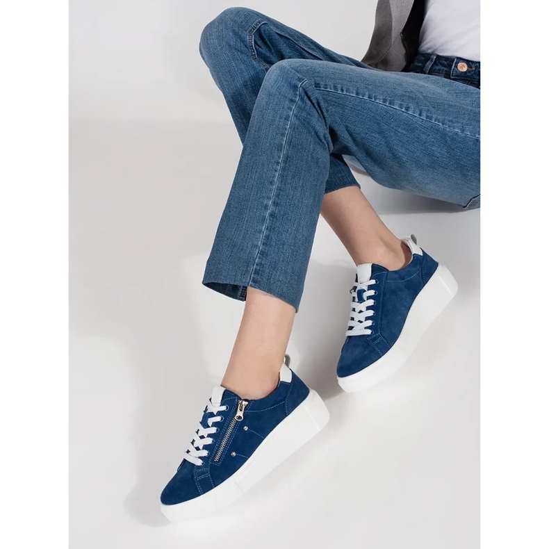 Goodin Siniset lenkkarit paksulla pohjalla sininen 2