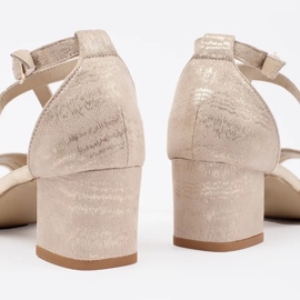 Goodin Beige naisten korkokengät 1