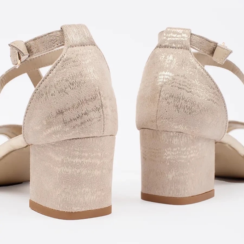 Goodin Beige naisten korkokengät 1