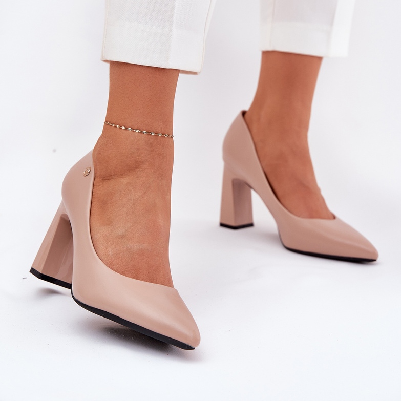 Vinceza Tyylikkät pumput Vincez 62221 Barbissa beige 2