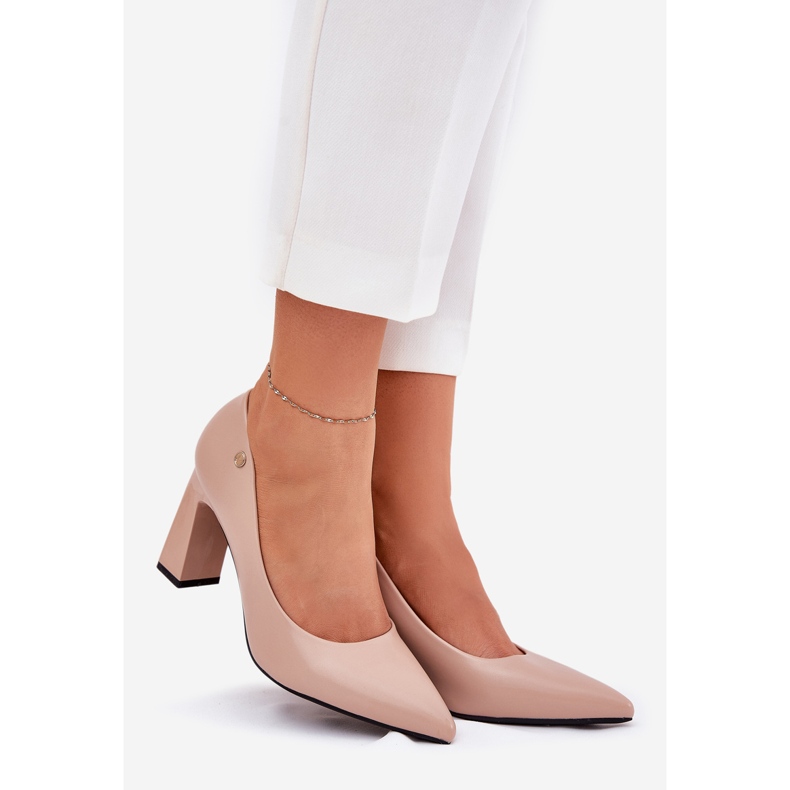 Vinceza Tyylikkät pumput Vincez 62221 Barbissa beige 1