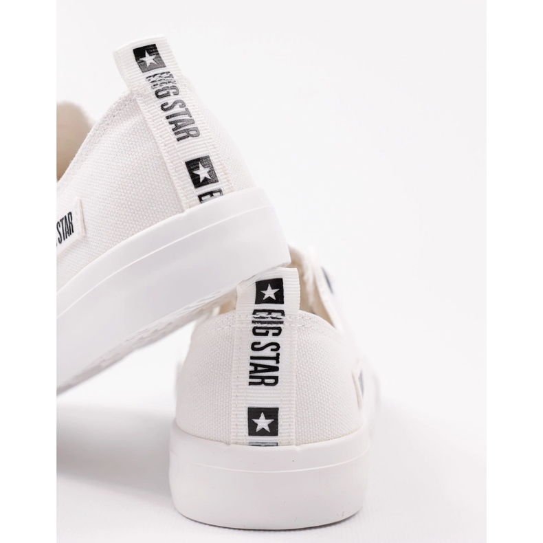 Big Star KK274008 Naisten kengät lenkkarit valkoinen 1