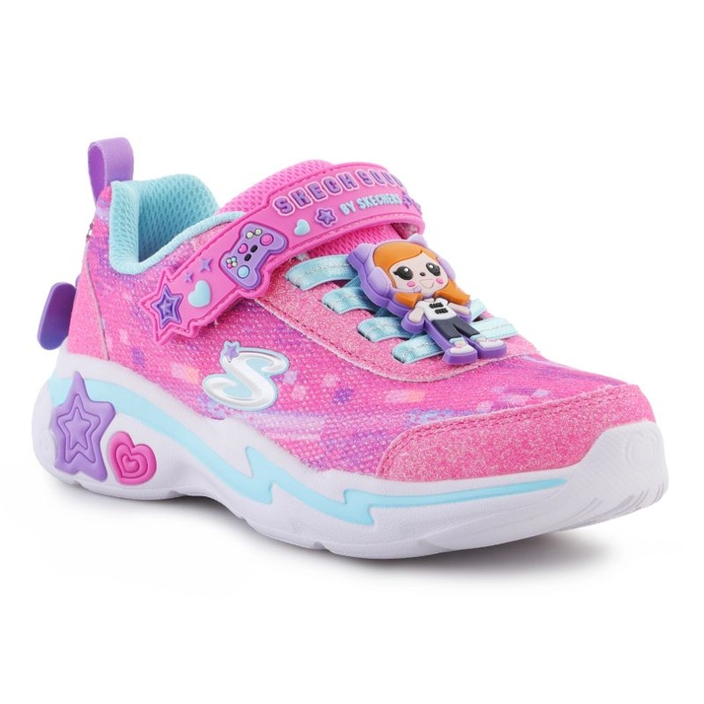 Skechers Snuggle Sneaks Skech Squad 302214L-PKMT -kengät vaaleanpunainen 1