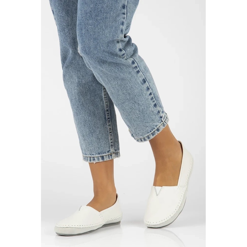 Filippo DP031/25 nahkainen leipä valkoinen 1