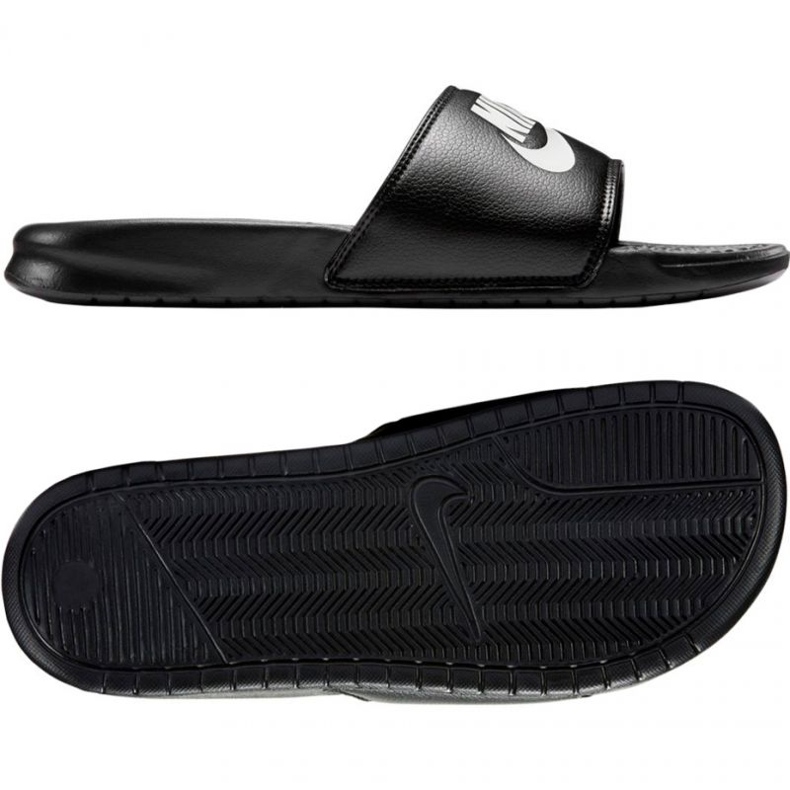 Nike Benassi JDI 343880 090 Musta Flip -Flops 1
