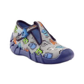 Tossut poikien olentoja Befado 110p308 harmaa sininen 1