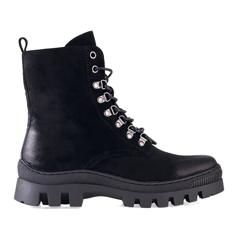 W. Potocki Potockin musta mokkanahka naisten työasut 2