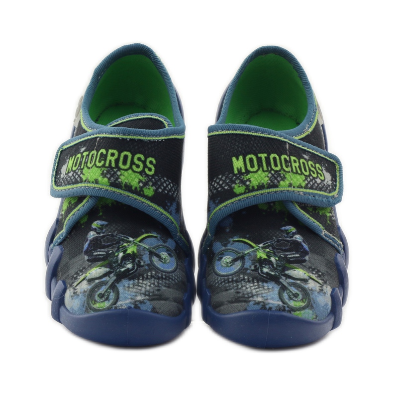 Befado lasten kengät tossut lenkkarit 273x226 laivastonsininen vihreä 4