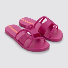 Ipanema Miversi Slide AD 27232 BG829 FUKSJA FLIP -FLOPS vaaleanpunainen 2