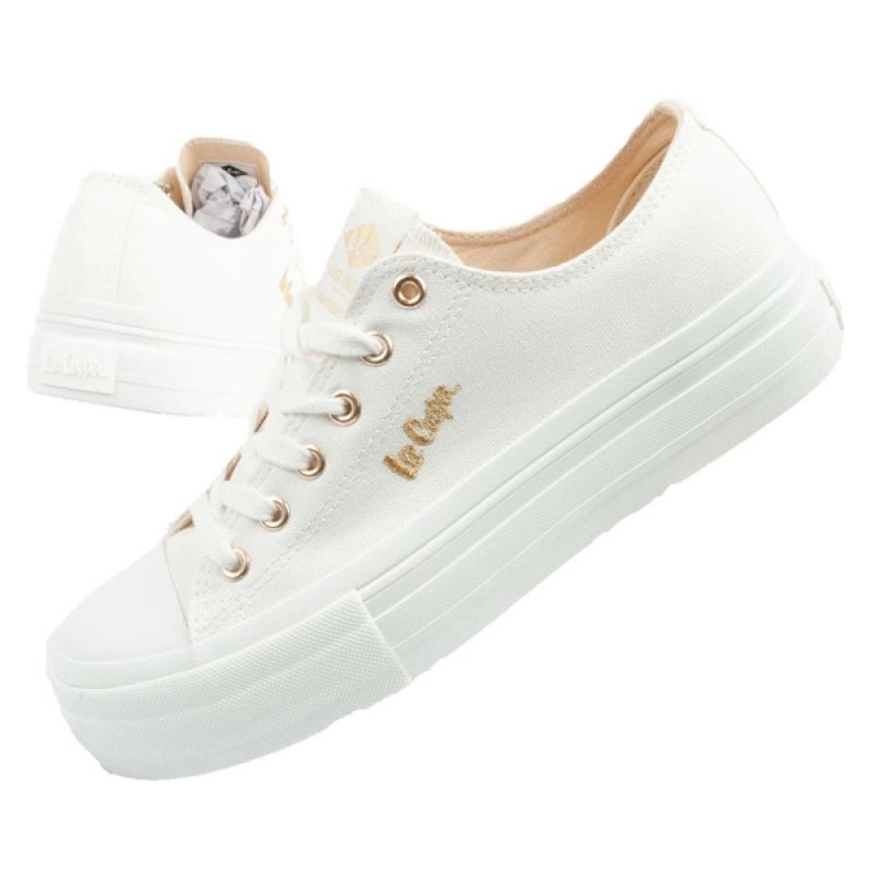 Lee Cooper LCW-25-02-3289L kengät Valkoiset lenkkarit valkoinen 1