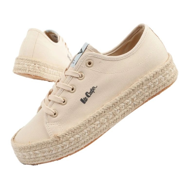 Lee Cooper LCW-25-44-3215L kengät beige espadrilles 1
