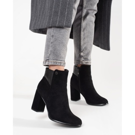 Goodin Mustat mokkanahkaiset nilkkurit 2