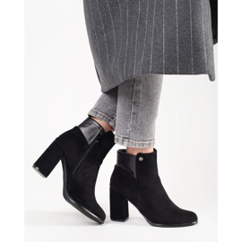 Goodin Mustat mokkanahkaiset nilkkurit 1