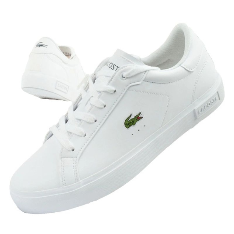 Lacoste Powercourt Shoes 0721 741SUJ001421G WHITE valkoinen 1