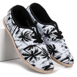 Mckeylor BLACK &amp; WHITE solmitut tennarit valkoinen musta 1