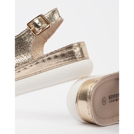Goodin Kulta -sandaalit kevyellä alustalla kultainen 1