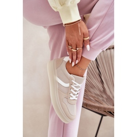 Naisten matalat tennarit, beige 3