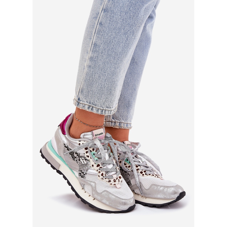 Lenkkarit Naisten urheilukengät D.Franklin DFSH378006 Hopea 1