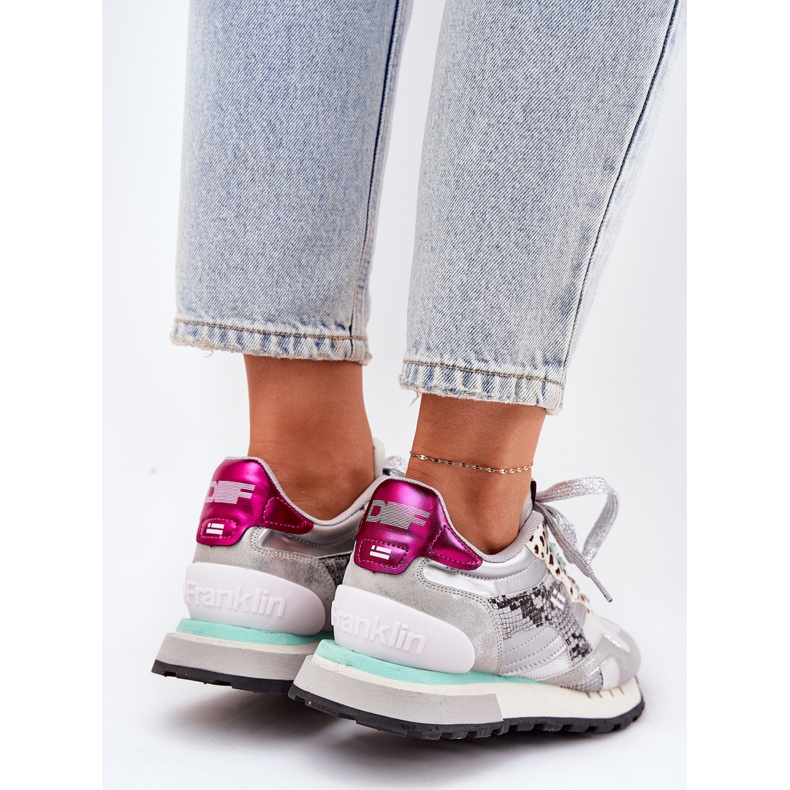 Lenkkarit Naisten urheilukengät D.Franklin DFSH378006 Hopea 2