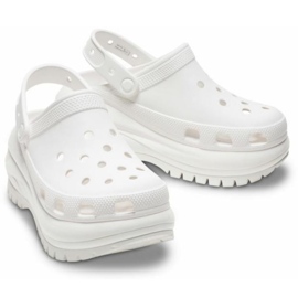 Crocs Mega Crush Clog 207988-100 varvastossut valkoinen 1