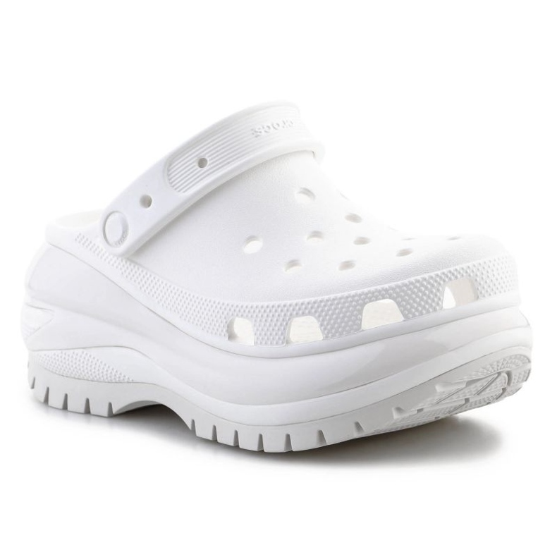 Crocs Mega Crush Clog 207988-100 varvastossut valkoinen 2