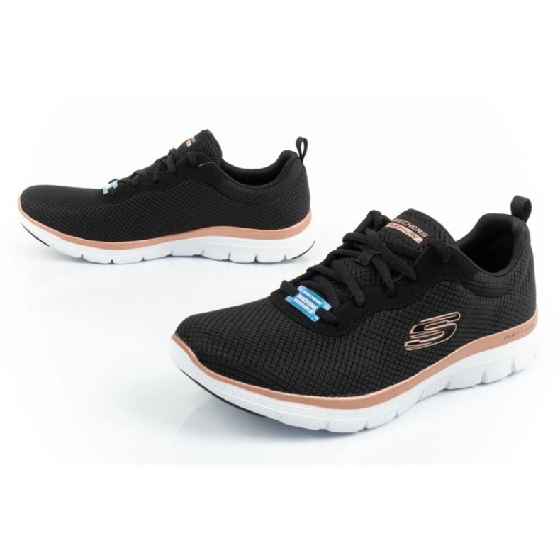 Skechers Flex Appeal 4.0 Brillant View -kengät 149303/BKRG musta 8